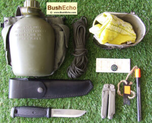 Survival bushcraft pouch