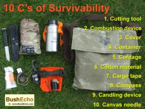 10 Cs survivability bushcraft