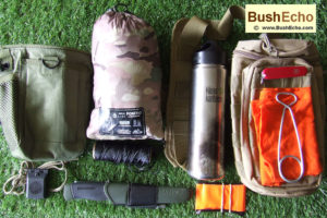 Bushcraft pouch kit survival