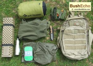 Survival kit backpack