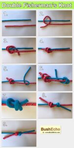 How To Tie A Double Fisherman’s Knot