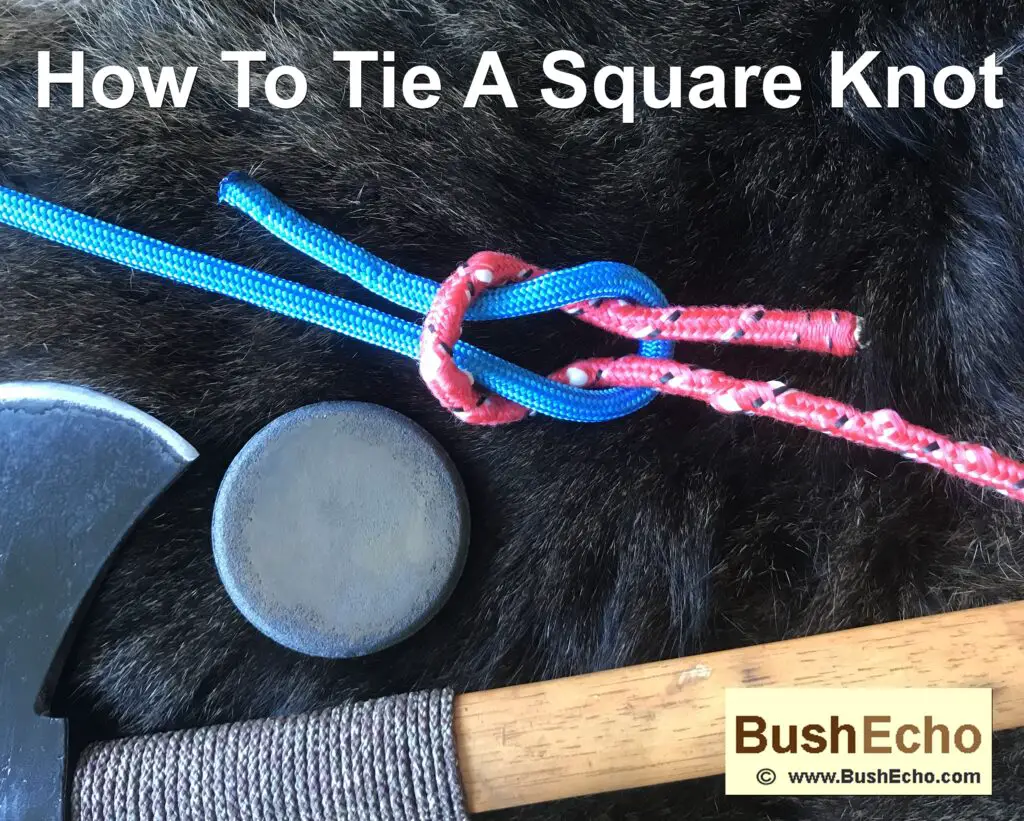 tie square knot