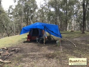 camping tips tarp tent