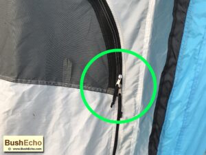 camping tips tent zippers
