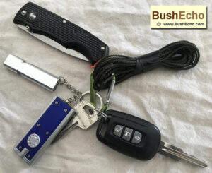 survival keychain knife