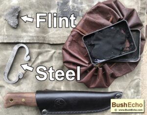 Flint and Steel bushcraft